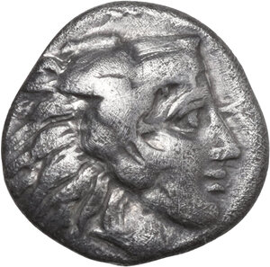 obverse: Southern Lucania, Heraclea. AR Diobol, c. 432-420 BC