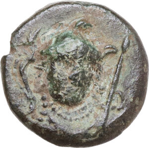 obverse: Southern Lucania, Heraclea. AE 13.5 mm, c. 3rd-1st centuries BC