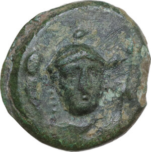 obverse: Southern Lucania, Heraclea. AE 15 mm, c. 3rd-1st centuries BC