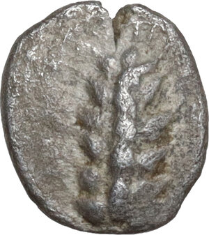 obverse: Southern Lucania, Metapontum. AR Obol, c. 470-440 BC