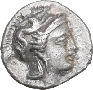 obverse: Southern Lucania, Metapontum. AR Diobol, 325-275 BC