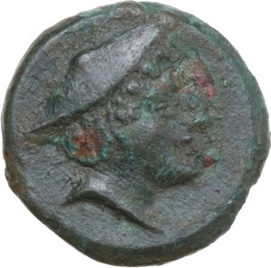 obverse: Southern Lucania, Metapontum. AE 13 mm. Late 3rd century BC