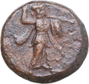 obverse: Southern Lucania, Metapontum. AE 15 mm, 250-207 BC