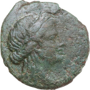 obverse: Southern Lucania, Metapontum. AE 18 mm, late 3rd century