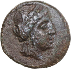 obverse: Southern Lucania, Metapontum. AE 17.5 mm, late 3rd century BC