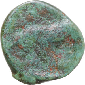 reverse: Southern Lucania, Thurium. AE 16 mm, c. 435-405 BC