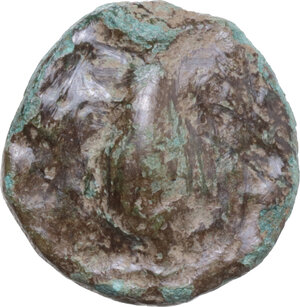 reverse: Samnium, Southern Latium and Northern Campania, Meles. AE Cast Semuncia, Time of Hannibal c. 216-210 BC
