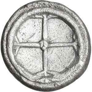 reverse: Syracuse. Hieron I (478-466 BC). AR Obol, c. 475-470 BC