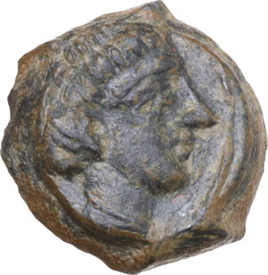 obverse: Syracuse. Second Democracy (466-405 BC). AE Onkia, c. 440-430 BC