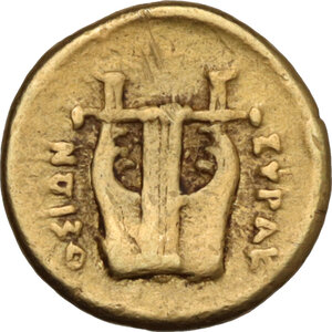 reverse: Syracuse. Agathokles (317-289 BC). EL 25 litrai, c. 310-300 BC