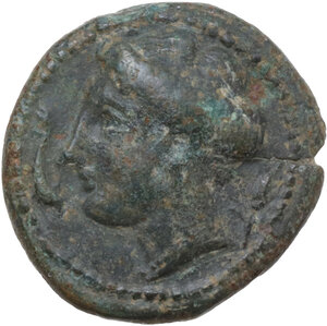 obverse: Syracuse. Agathokles (317-289 BC). AE 16.5 mm, c. 317-310 BC