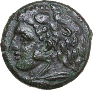 obverse: Syracuse. Pyrrhos (278-276 BC). AE 24 mm