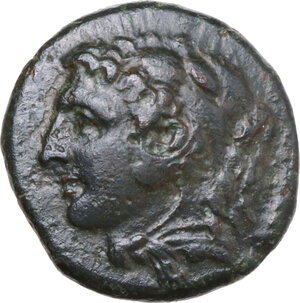 obverse: Syracuse. Pyrrhos (278-276 BC). AE 23.5 mm