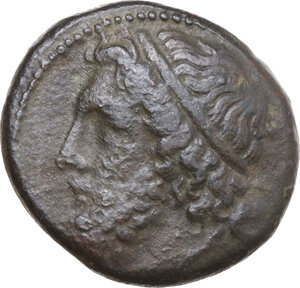 obverse: Syracuse. Hieron II (275-215 BC). AE Litra, c. 240-215 BC