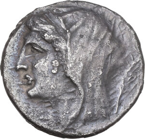 obverse: Syracuse. Philistis, wife of Hieron II (274-216 BC). AR 5 Litrai, c. 218/7-214 BC