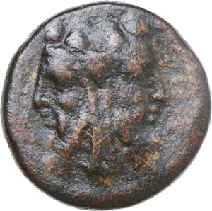 obverse: Syracuse. Under roman rule. AE 14 mm. after 212 BC