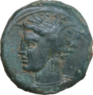 obverse: AE 16 mm, late 4th-early 3rd century BC