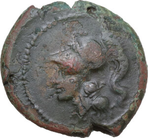 obverse: Samnium, Southern Latium and Northern Campania, Suessa Aurunca. AE 21.5 mm. c. 270-240 BC