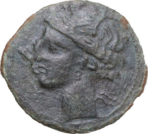 obverse: AE 20.5 mm, 300-264 BC