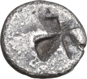 reverse: Thrace, Byzantion. AR Diobol, 416-357 B.C