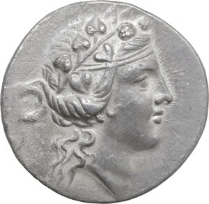 obverse: Islands off Thrace, Thasos. AR Tetradrachm, c. 150-140 BC