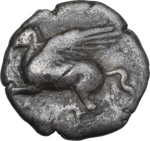 obverse: Epeiros, Ambrakia. AR Stater, c. 456-426 BC