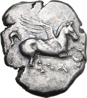 obverse: Epeiros, Ambrakia. AR Stater, c. 426-404 BC