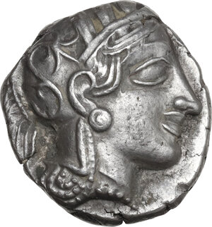 obverse: Attica, Athens. AR Tetradrachm, c. 454-404 BC