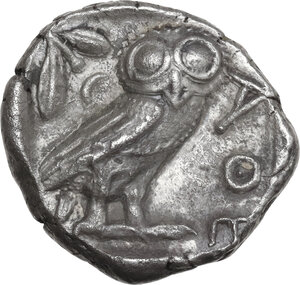 reverse: Attica, Athens. AR Tetradrachm, c. 454-404 BC