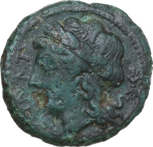 obverse: Samnium, Southern Latium and Northern Campania, Teanum Sidicinum. AE 20 mm, c. 265-240 BC