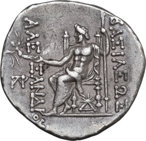 reverse: Seleucid Kings. Alexander II Zabinas (128-123 BC). AR Tetradrachm, Antioch on the Oronthes mint