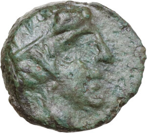 obverse: Central Italy, uncertain mint. Capua or Minturnae(?). AE 14.5 mm. late 90s-early 80s BC
