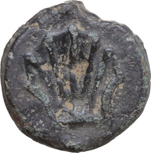 reverse: Roma/Roma with club series. AE Cast Sextans, c. 213 BC