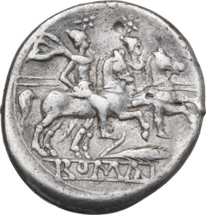 reverse: Corn-ear second series. AR Denarius, uncertain Sicilian mint (Syracuse?), 211 BC