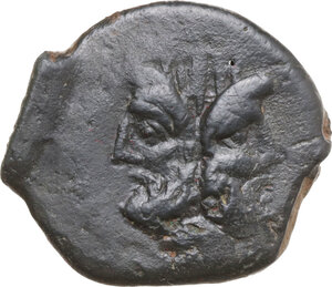 obverse: C. Vibius C. f. Pansa. AE As, 90 BC