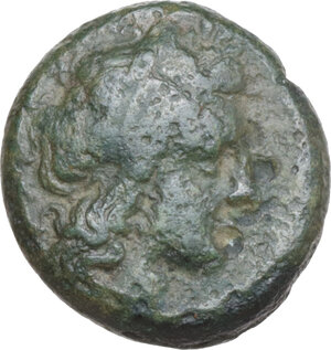 obverse: Central and Southern Campania, Neapolis. AE 17 mm. c. 300-275 BC