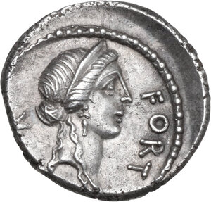 obverse: Q. Sicinius. AR Denarius, 49 BC