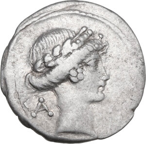 obverse: C. Considius Paetus. AR Denarius, 46 BC