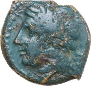 obverse: Central and Southern Campania, Neapolis. AE 18 mm, c. 300-275 BC