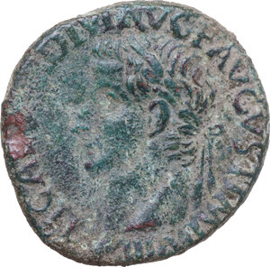 obverse: Tiberius (14-37). AE As, 35-36 AD