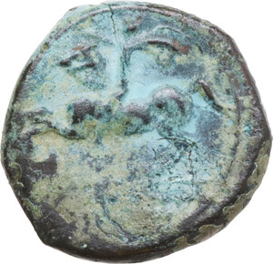 reverse: Central and Southern Campania, Neapolis. AE 15.5 mm. 250-225 BC