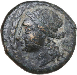 obverse: Central and Southern Campania, Neapolis. AE 21 mm. c. 250-225 a.C