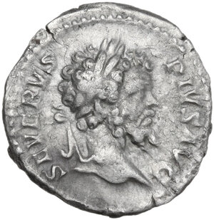 obverse: Septimius Severus (193-211). AR Denarius, 202-210 AD
