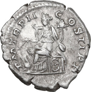 reverse: Elagabalus (218-222). AR Denarius, Rome mint