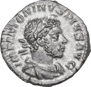 obverse: Elagabalus (218-222). AR Denarius, c. 221-222 AD