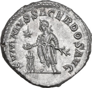 reverse: Elagabalus (218-222). AR Denarius, c. 221-222 AD