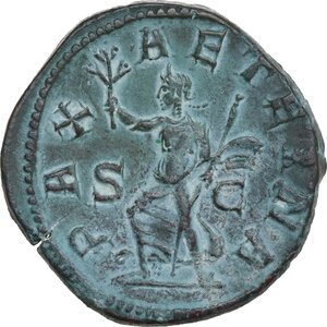 reverse: Philip I (244-249). AE Sestertius. Rome mint