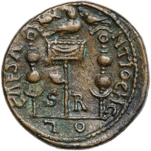 reverse: Philip II (247-249). AE 26.5 mm. Antiochia mint (Pisidia)