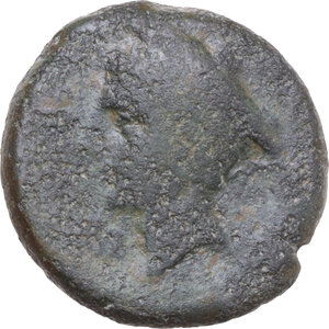 obverse: Eastern Italy, Frentani. AE 22 mm, c. 250 BC