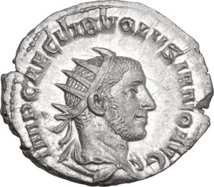 obverse: Volusian (251-253). AR Antoninianus, Rome mint, 251-253